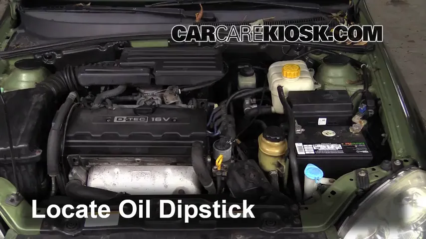 2005 Suzuki Forenza LX 2.0L 4 Cyl. Wagon Oil Check Oil Level
